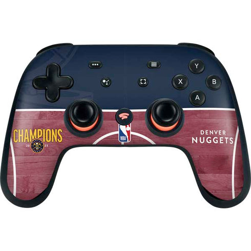 NBA Champions 2023: Denver Nuggets Google Stadia Controller Skin